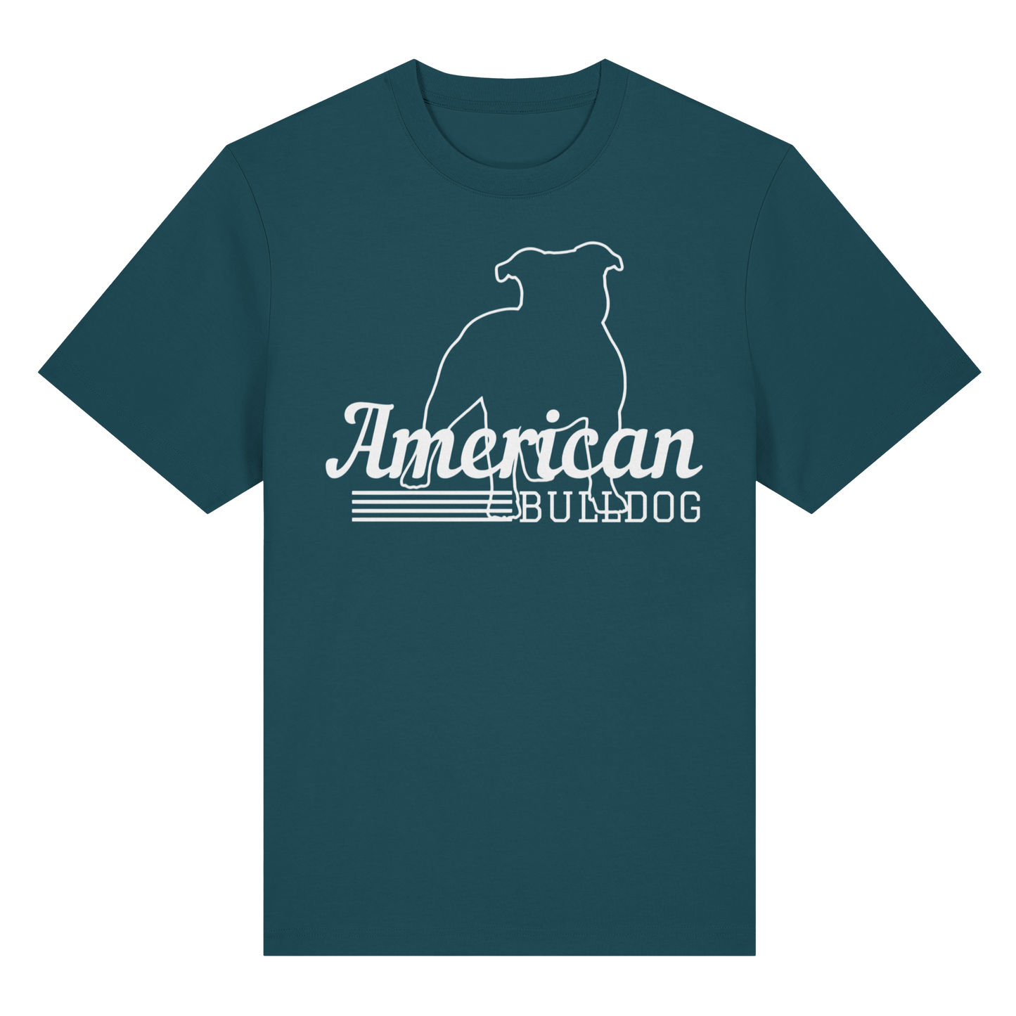 T-Shirt American Bulldog  - Organic Heavy T-Shirt - BULLSPORT