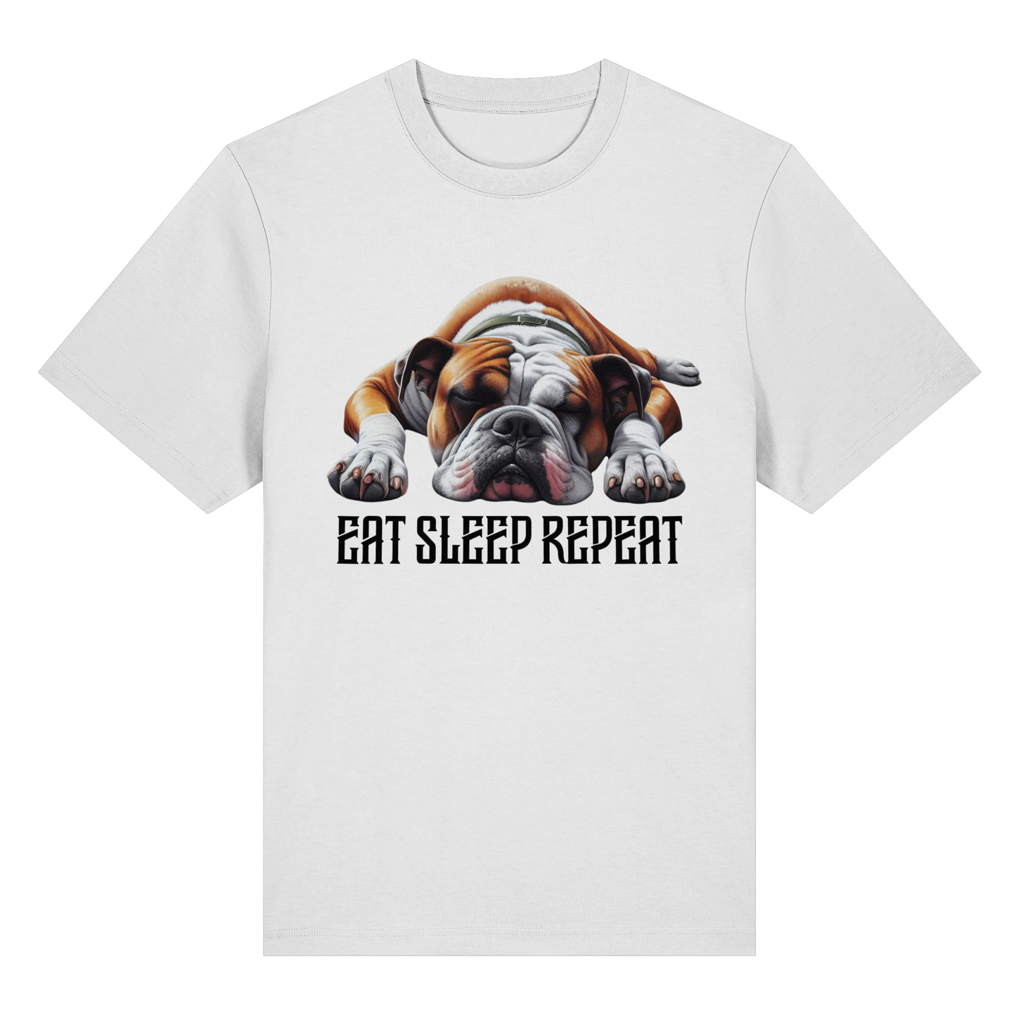 T-Shirt Eat Sleep Repeat Bulldog