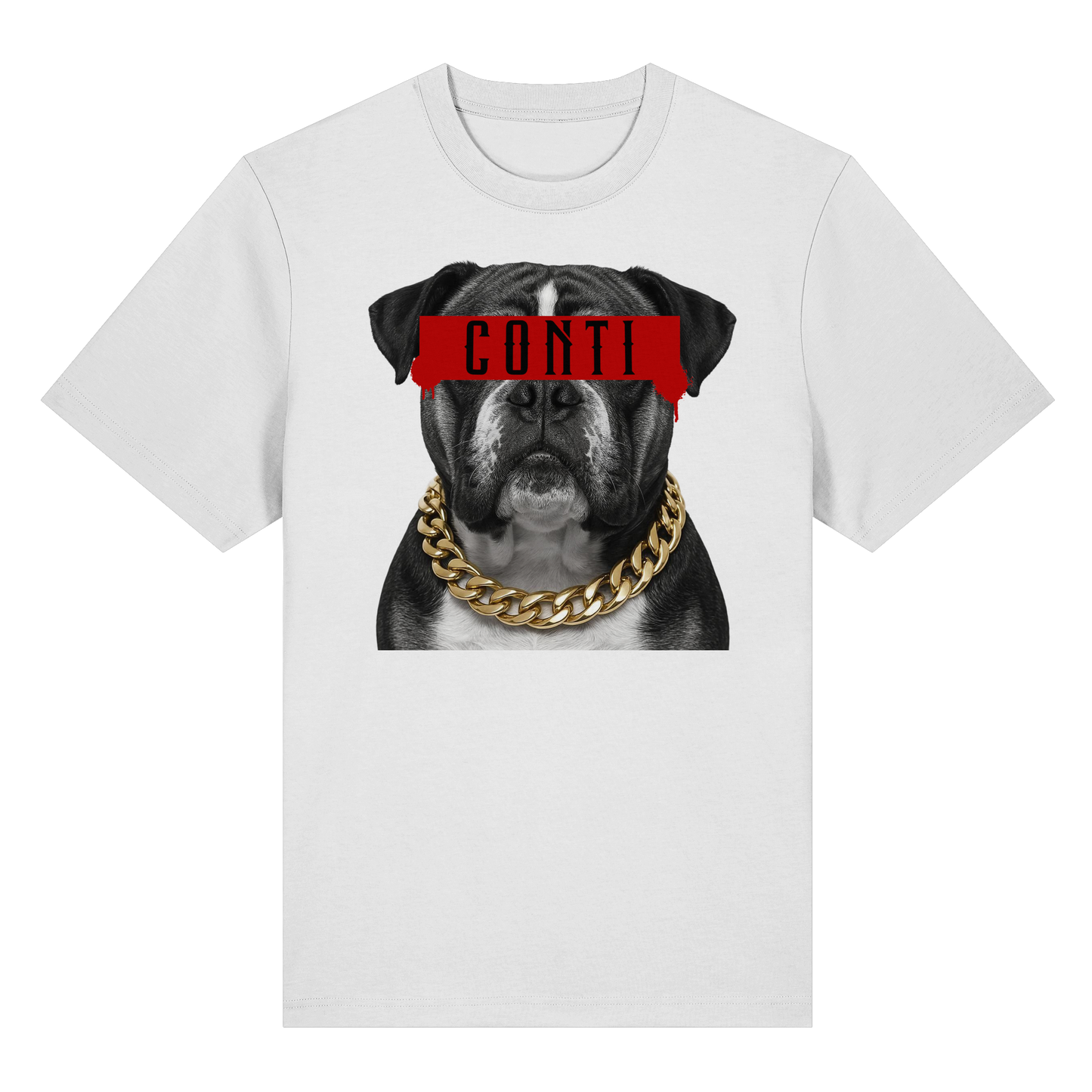 T-Shirt Censored Continental Bulldog