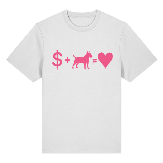 T-Shirt $ + Bullterrier = Love