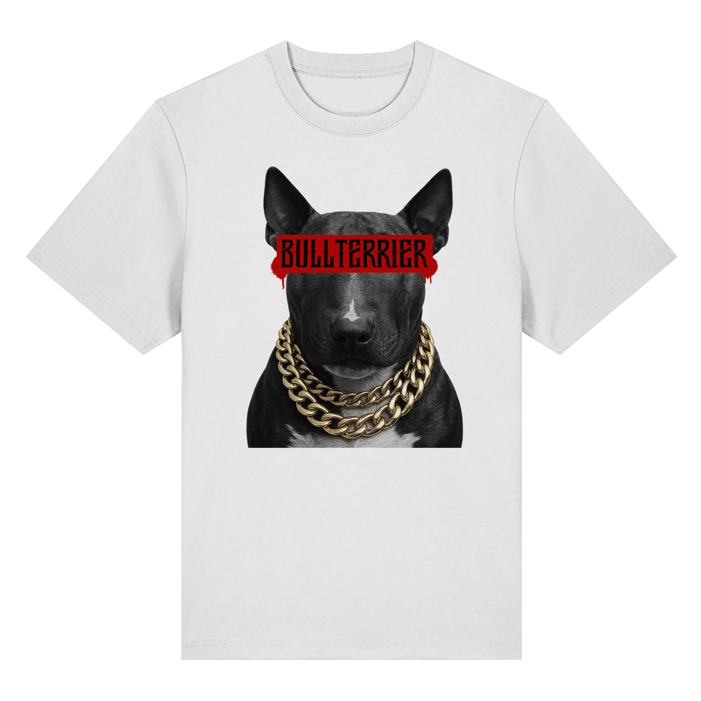 T-Shirt Censored Bullterrier