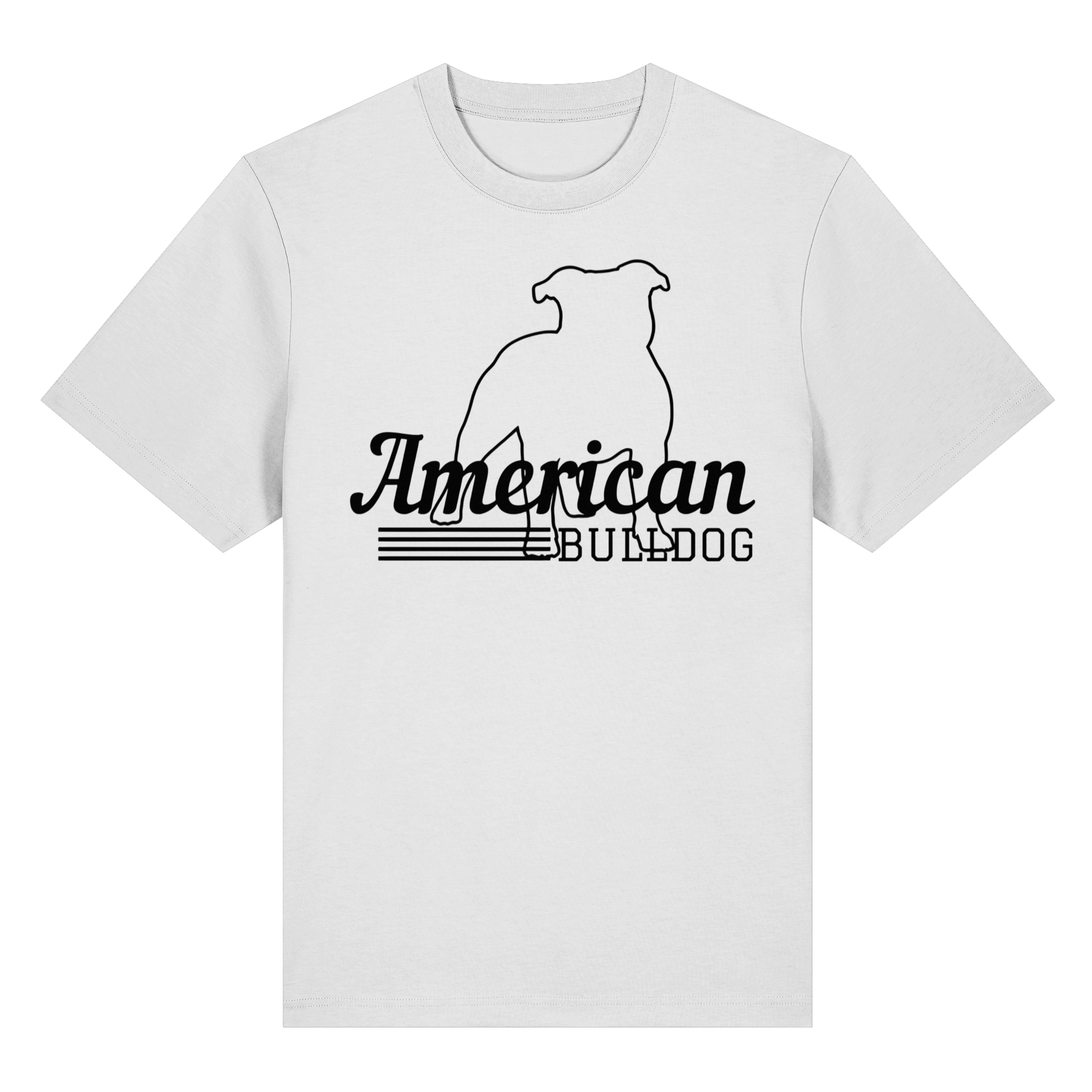 T-Shirt American Bulldog  - Organic Heavy T-Shirt - BULLSPORT