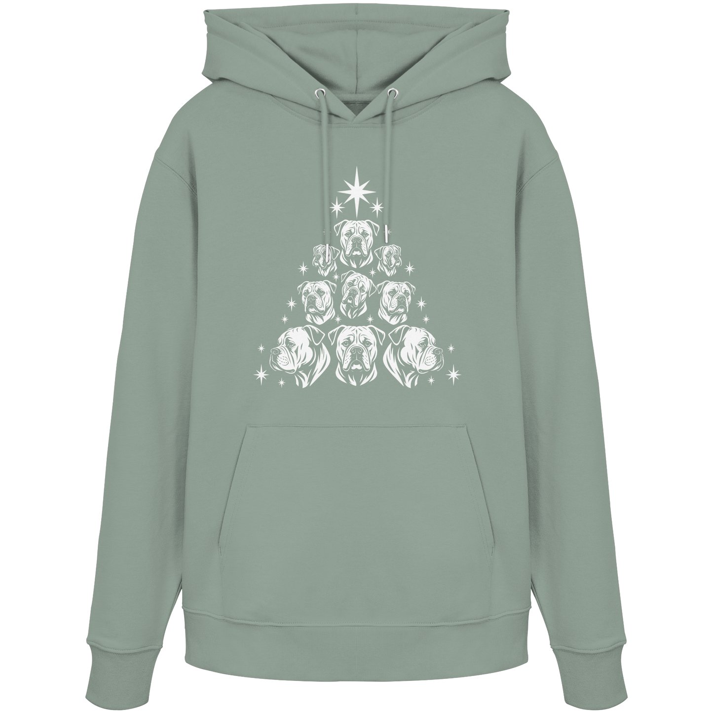 Hoodie Bulldog Christbaum