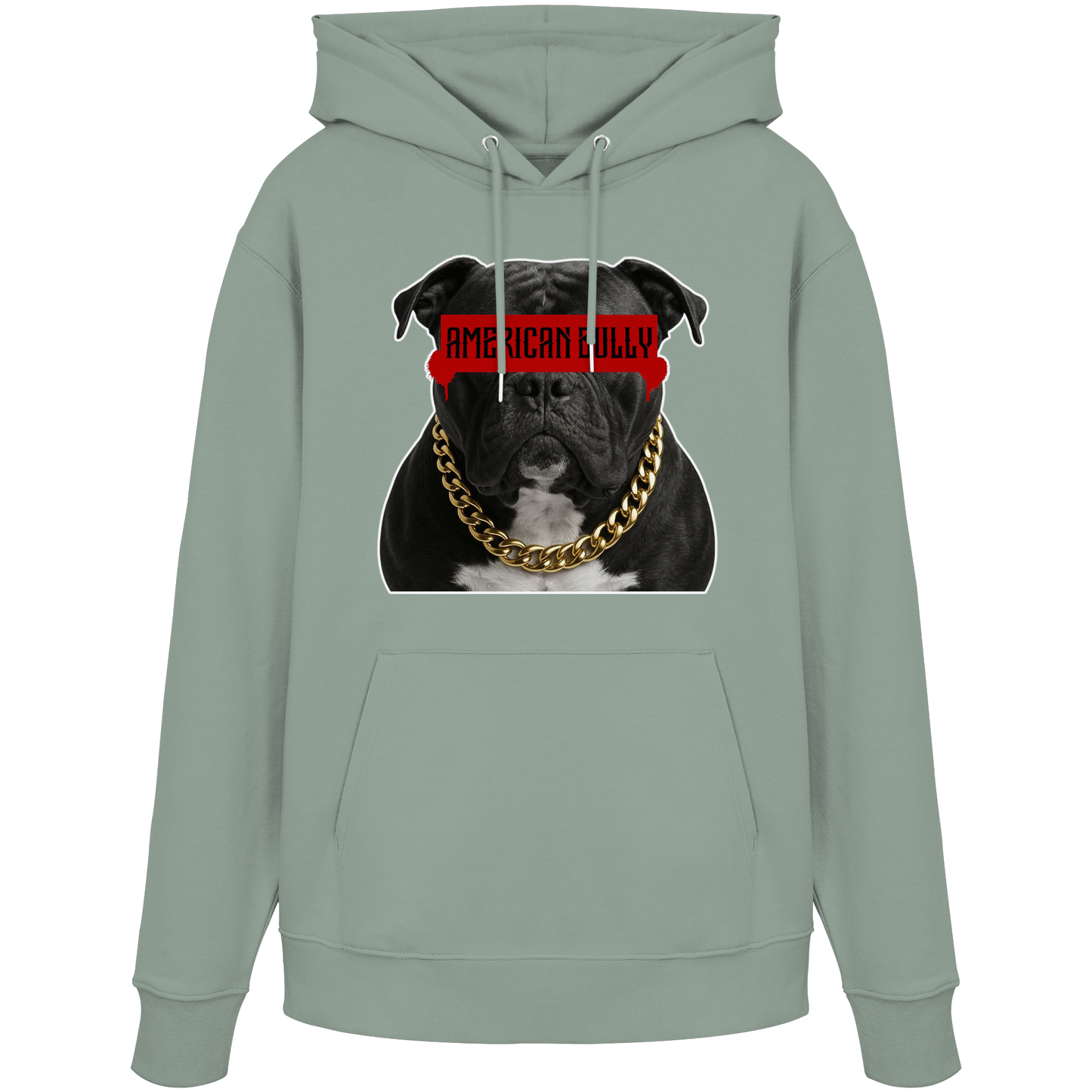 Hoodie Censored American Bulldog