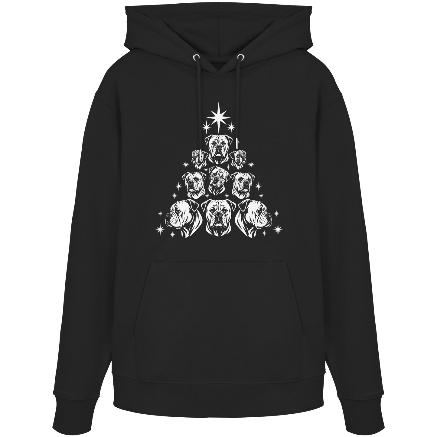 Hoodie Bulldog Christbaum