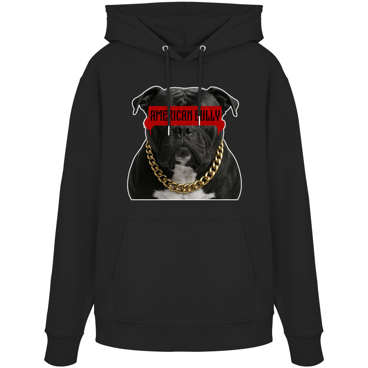 Hoodie Censored American Bulldog