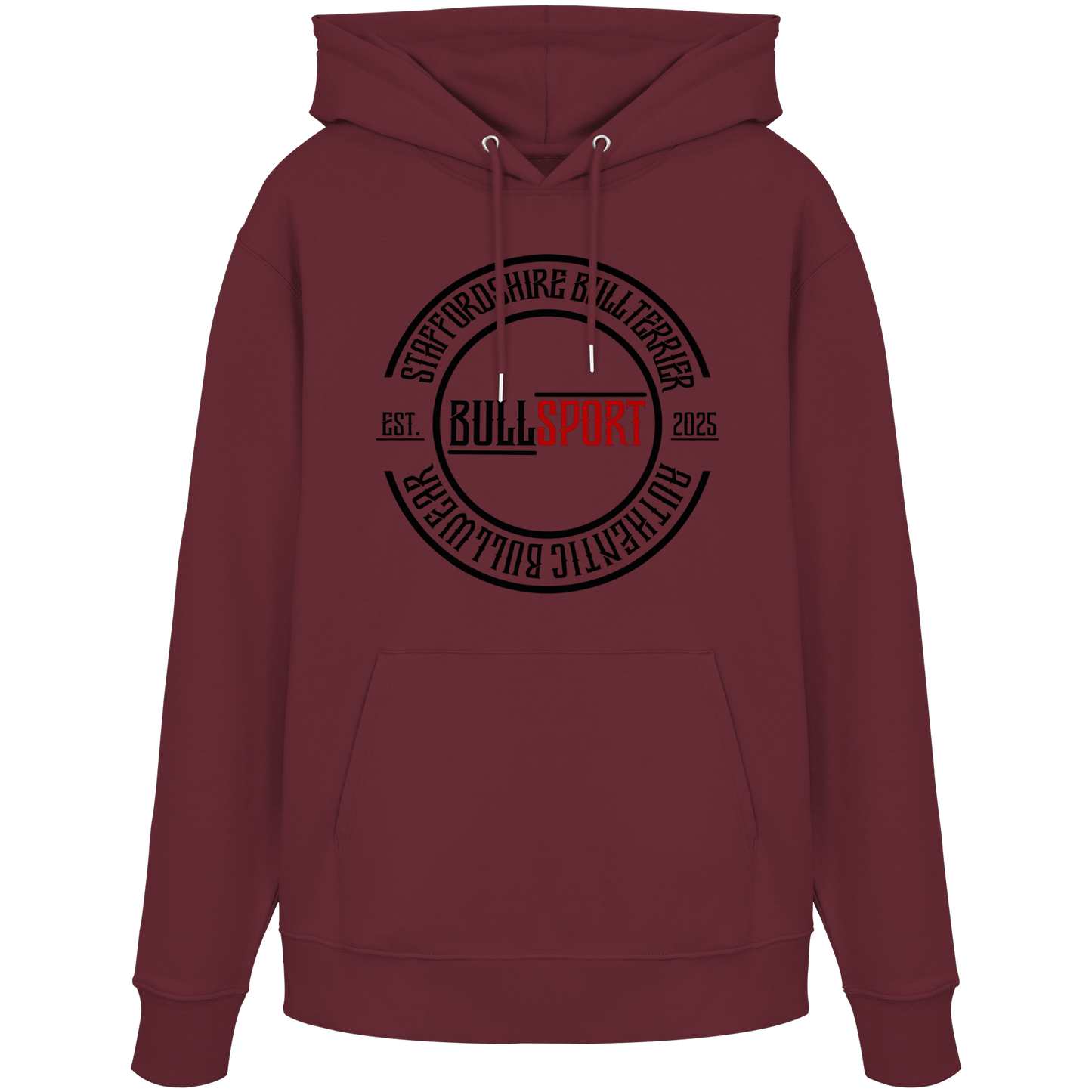 Hoodie Staffordshire Bullterrier Circle EST.2025