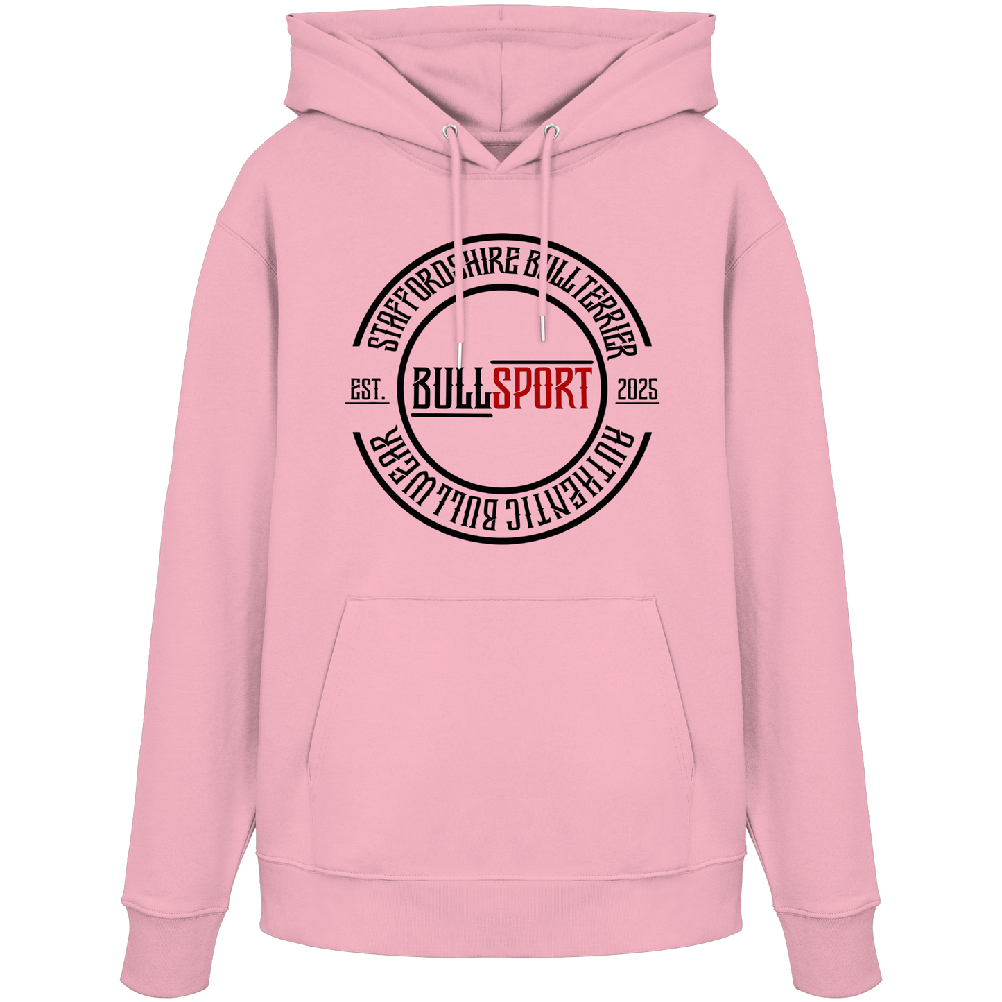 Hoodie Staffordshire Bullterrier Circle EST.2025