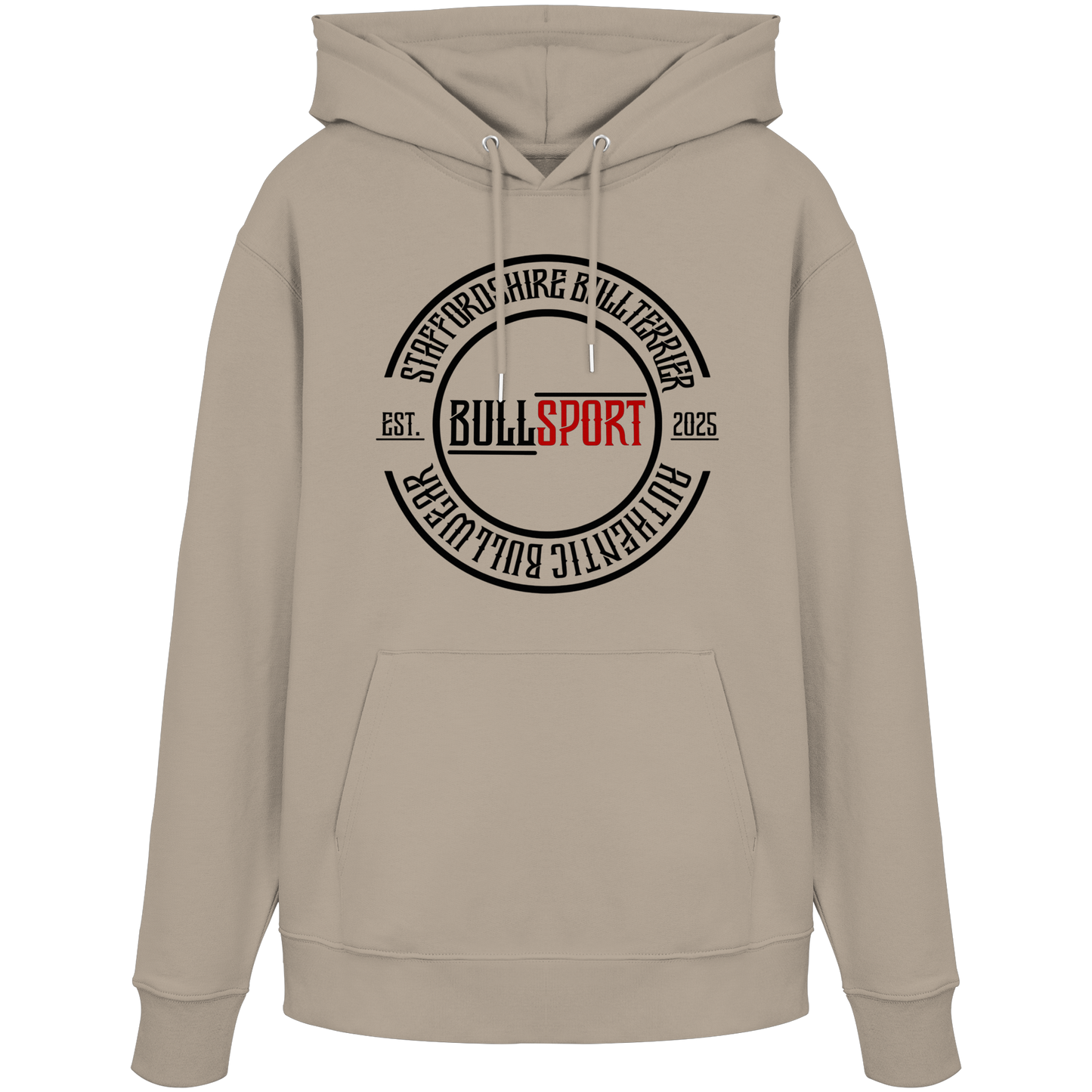 Hoodie Staffordshire Bullterrier Circle EST.2025