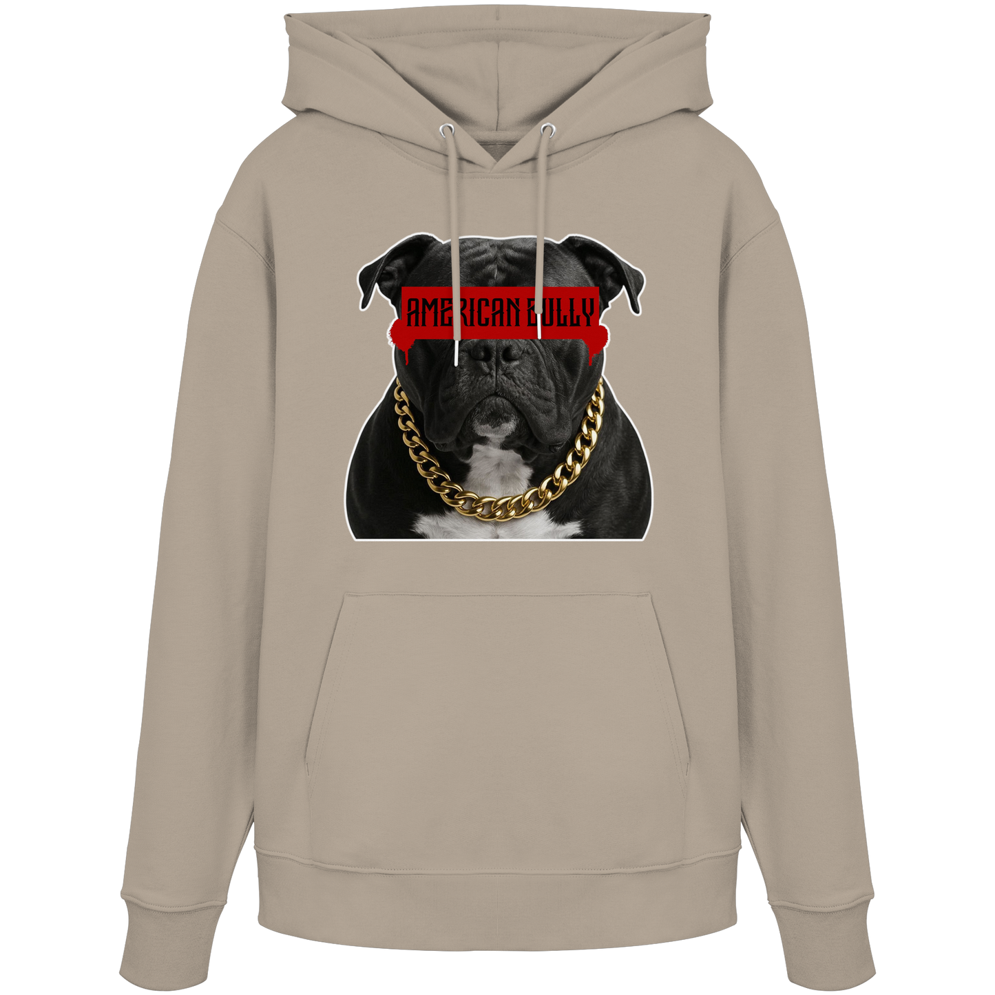 Hoodie Censored American Bulldog