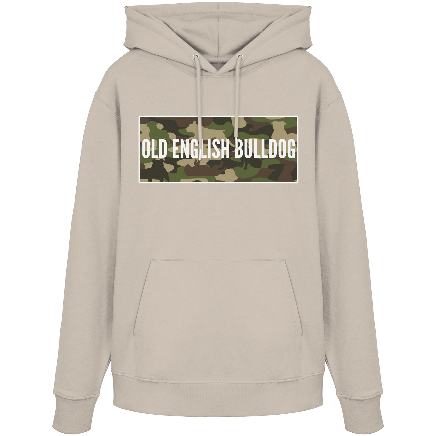 Hoodie Old English Bulldog Camouflage - BULLSPORT