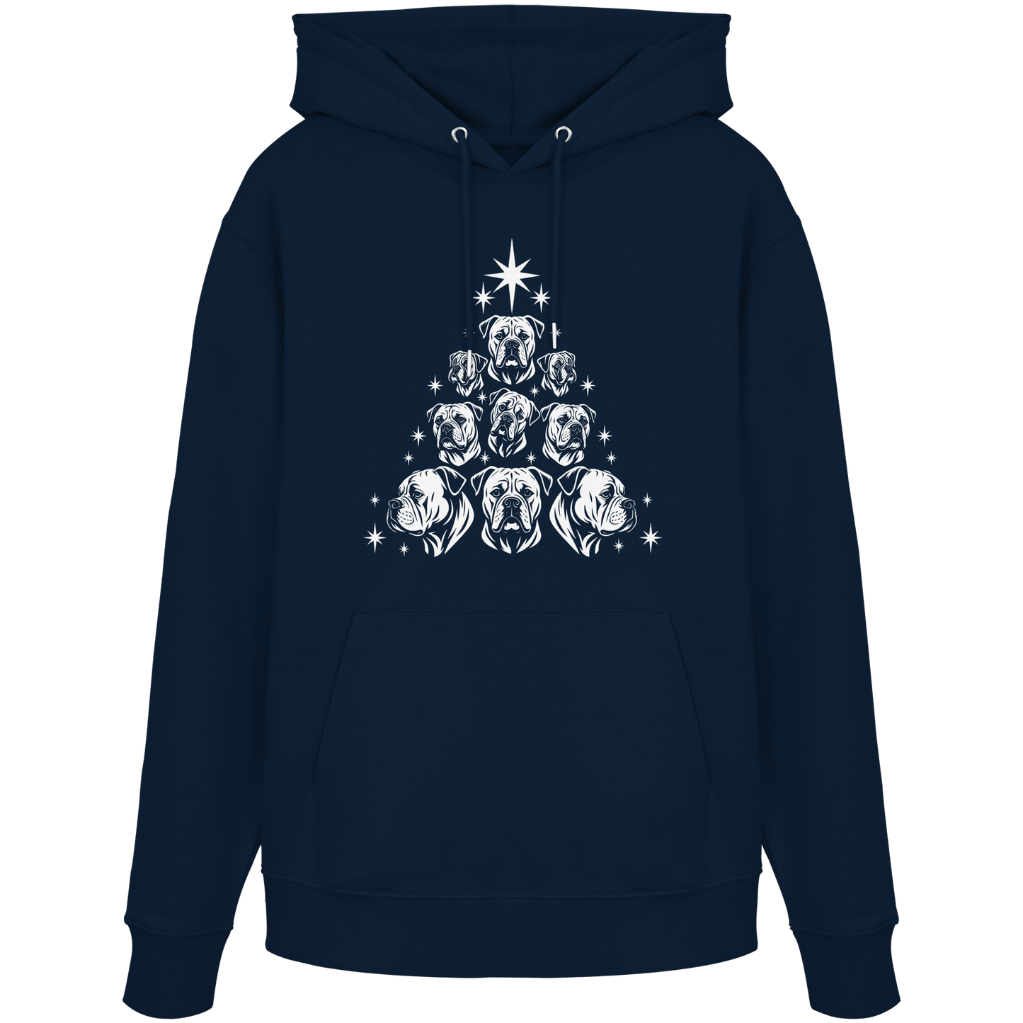 Hoodie Bulldog Christbaum