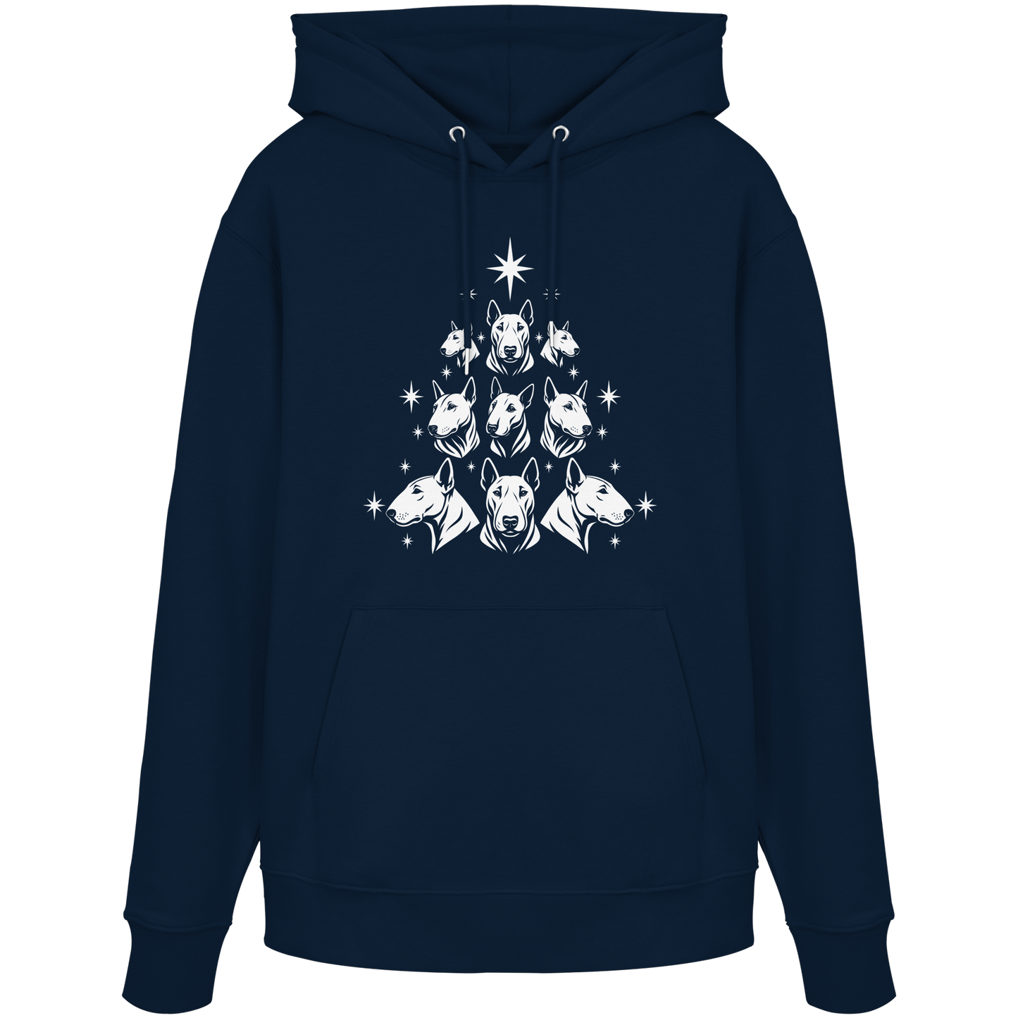 Hoodie Bullterrier Christbaum