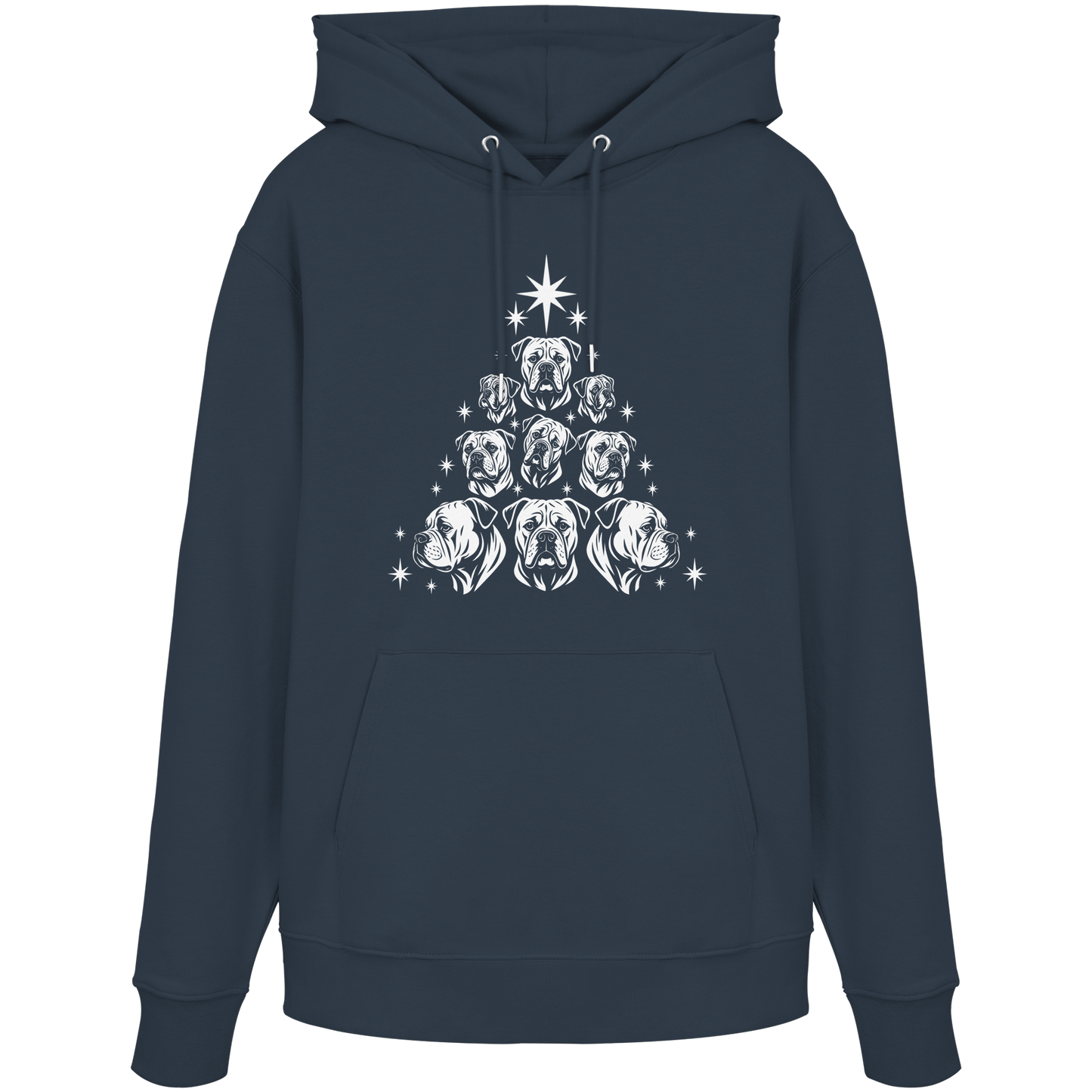 Hoodie Bulldog Christbaum