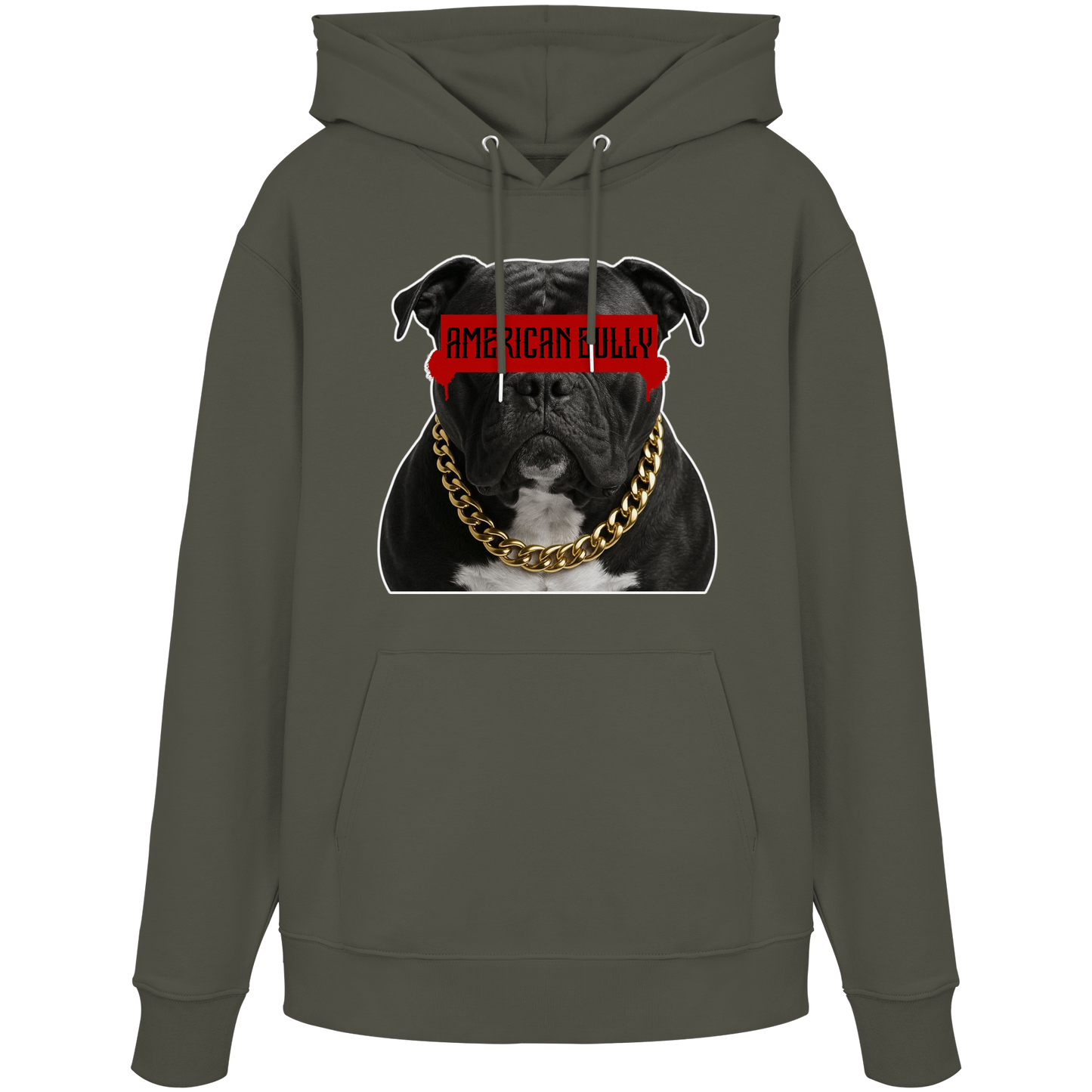 Hoodie Censored American Bulldog