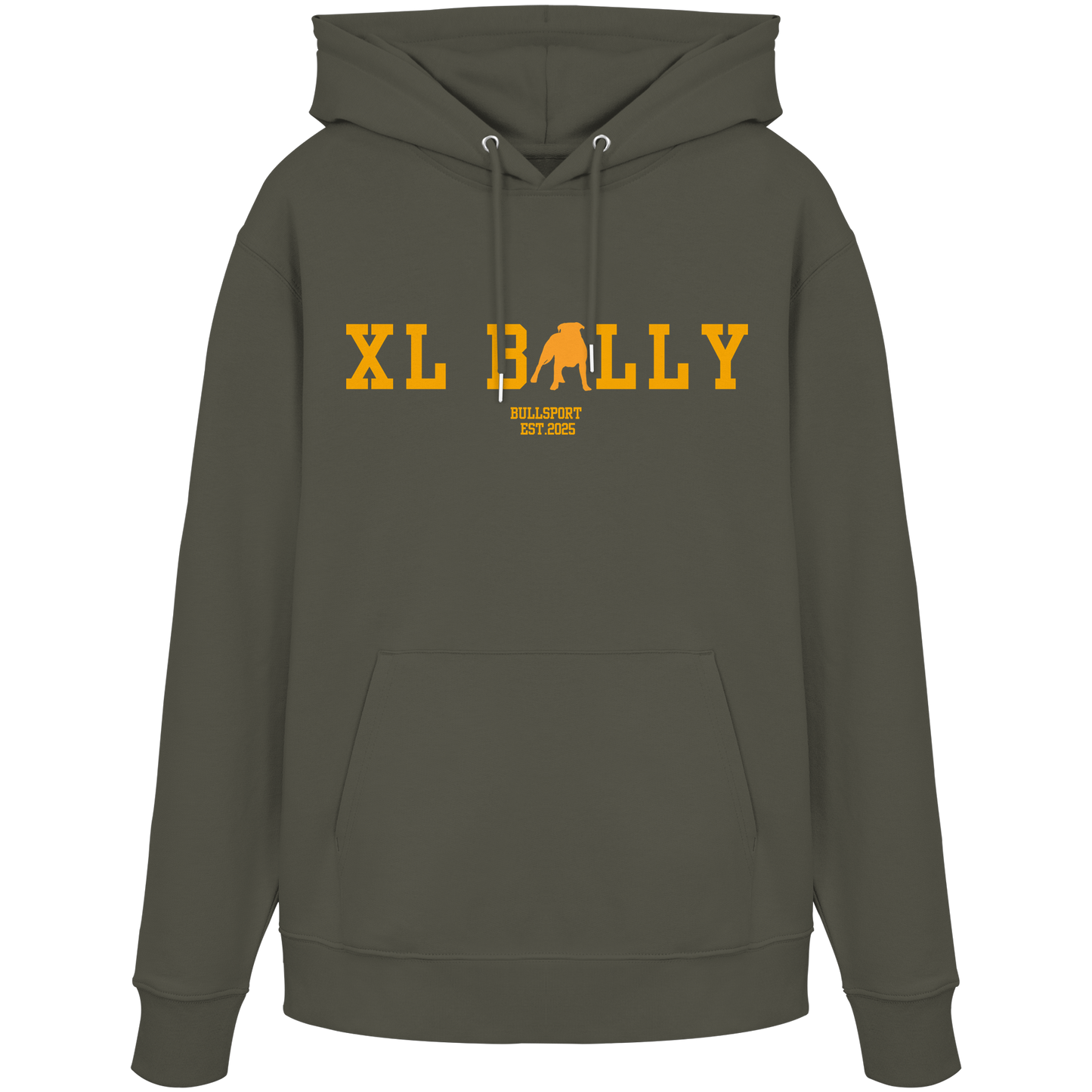 Hoodie XL Bully Yellow - BULLSPORT