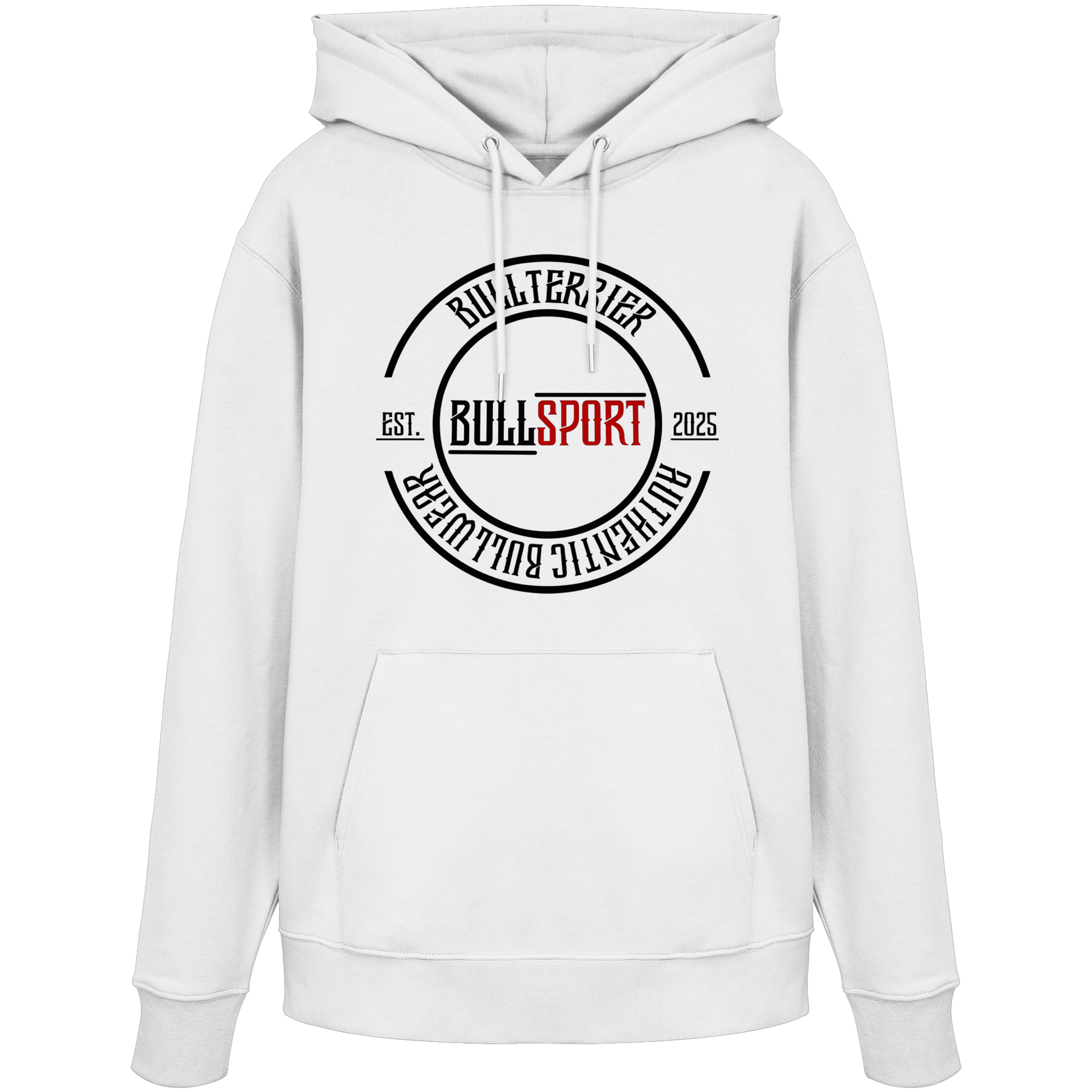 Hoodie Circle EST.2025 Bullterrier - BULLSPORT