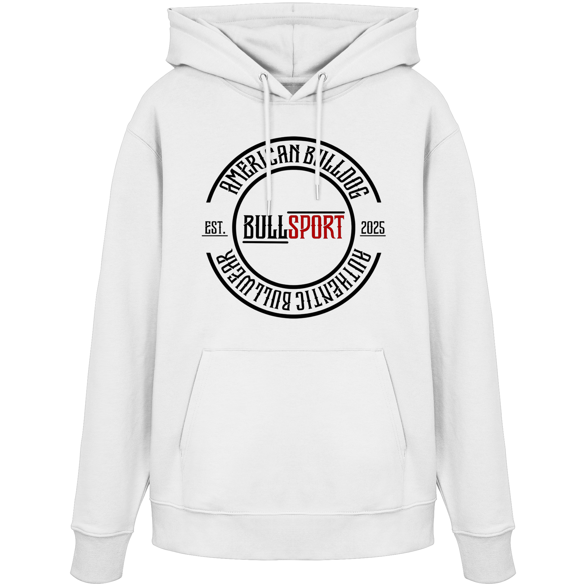 Hoodie Circle EST.2025 American Bulldog - BULLSPORT