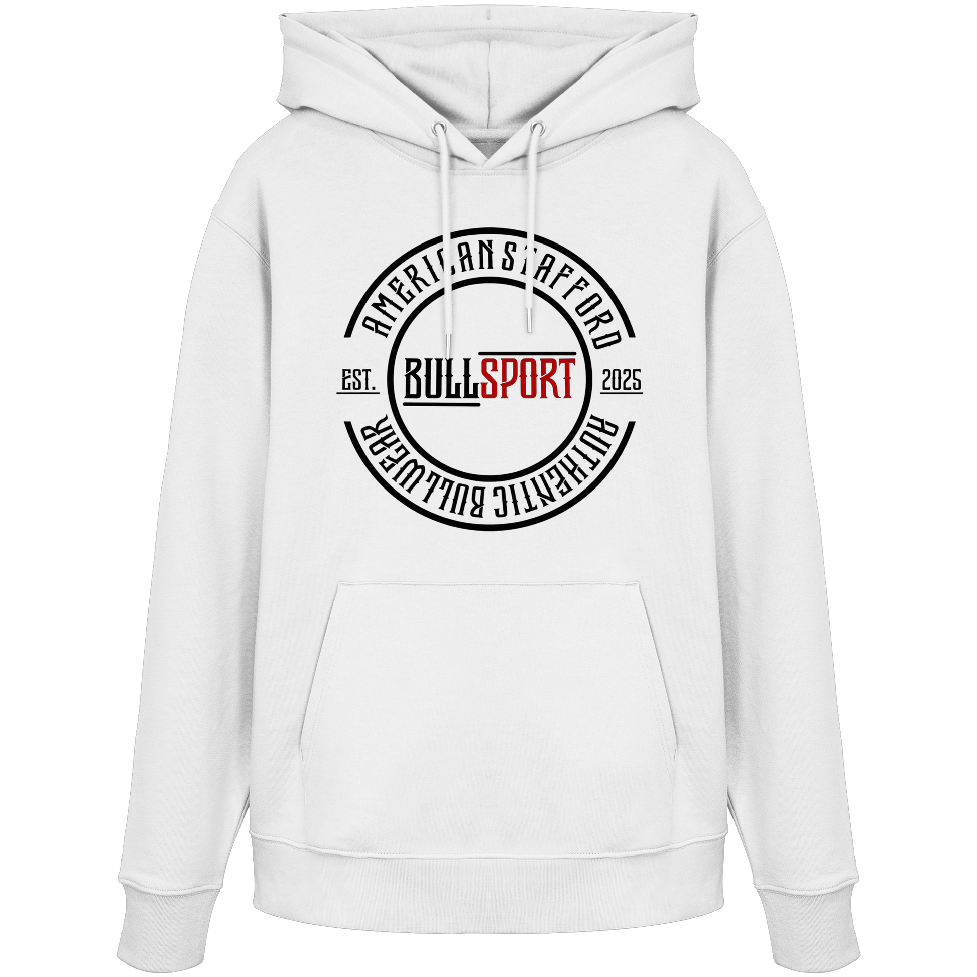 Hoodie Circle EST.2025 American Stafford - BULLSPORT