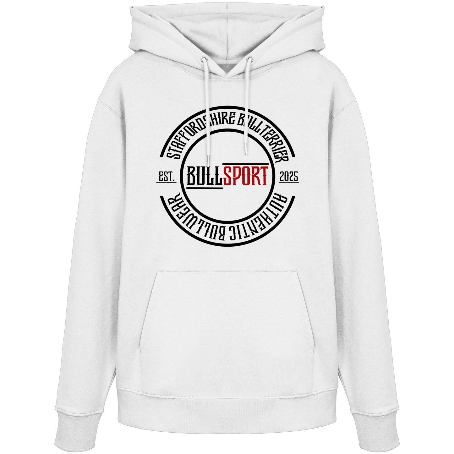 Hoodie Staffordshire Bullterrier Circle EST.2025