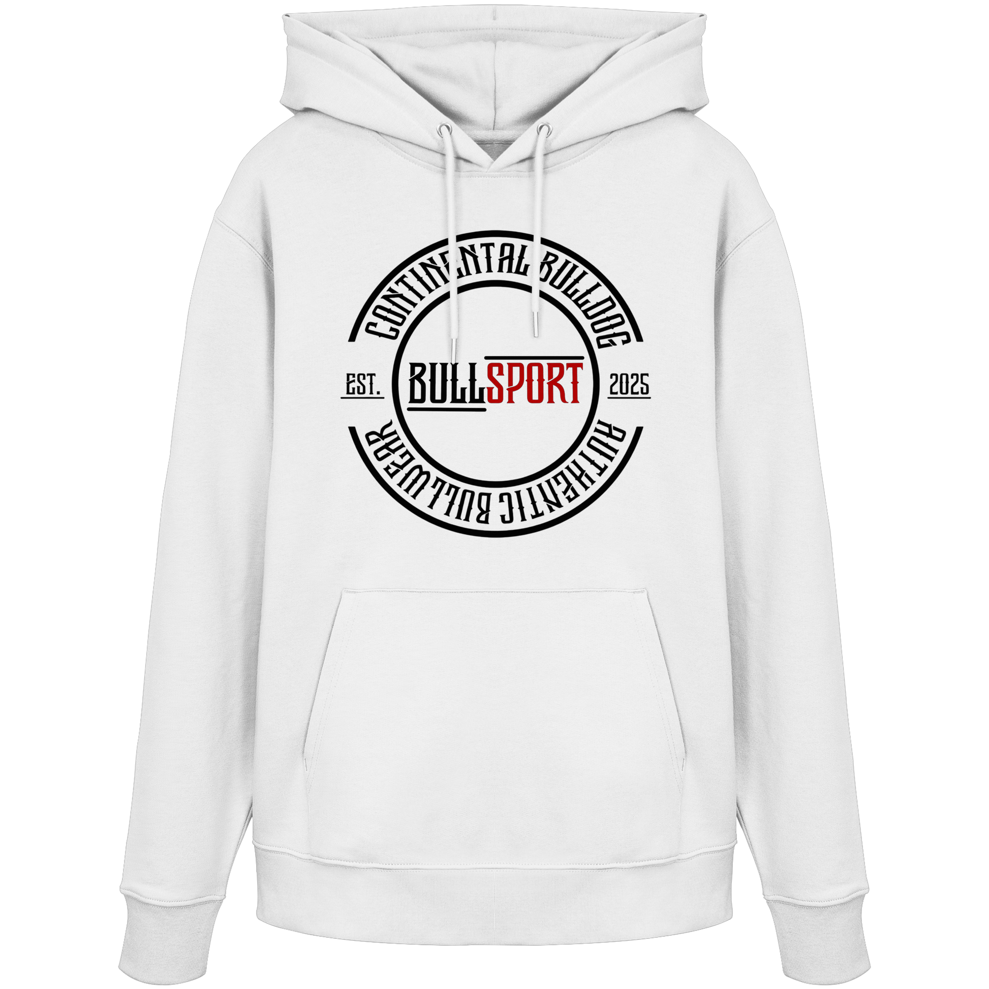 Hoodie Circle EST.2025 Continental Bulldog - BULLSPORT