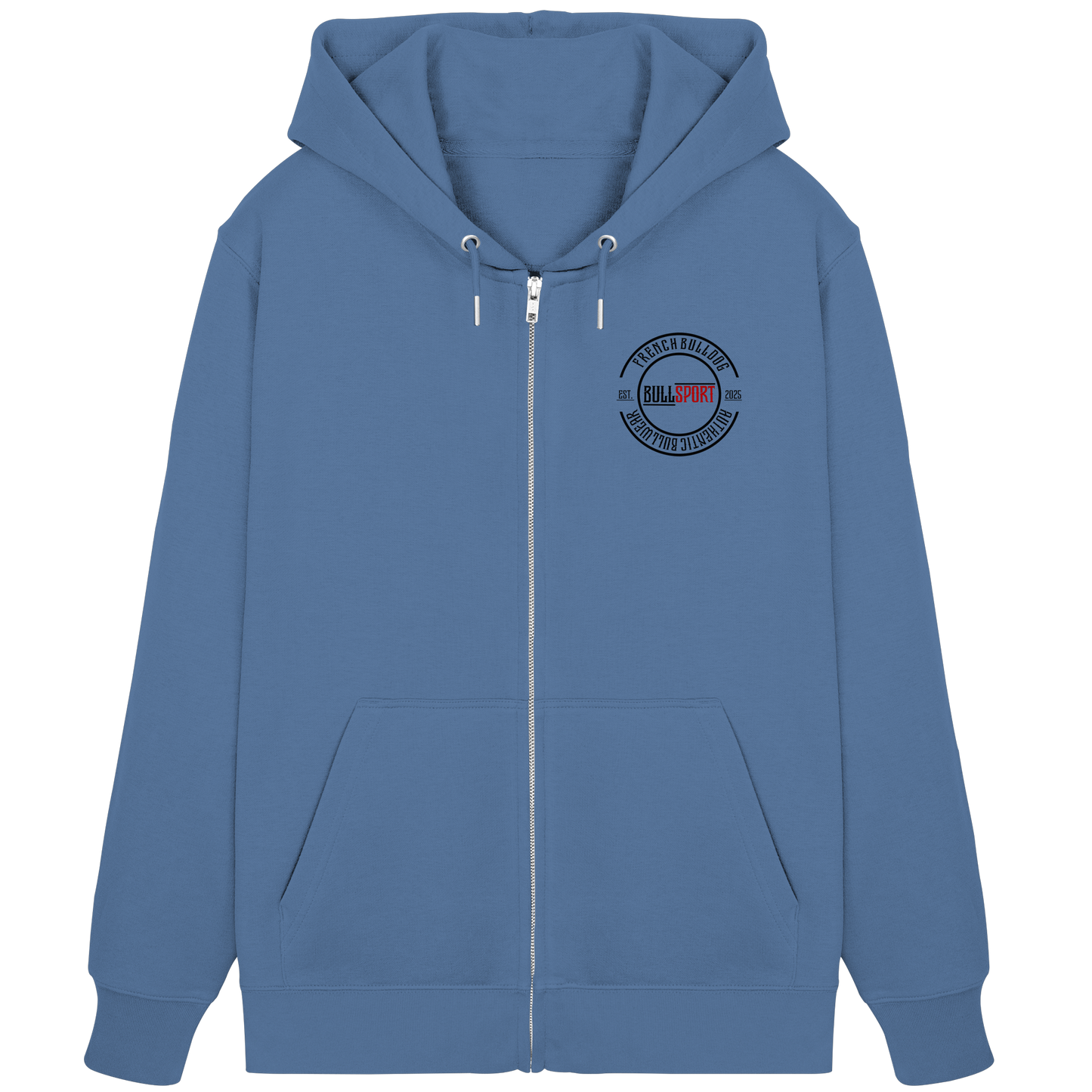 Zip hoodie French Bulldog Circle EST.2025